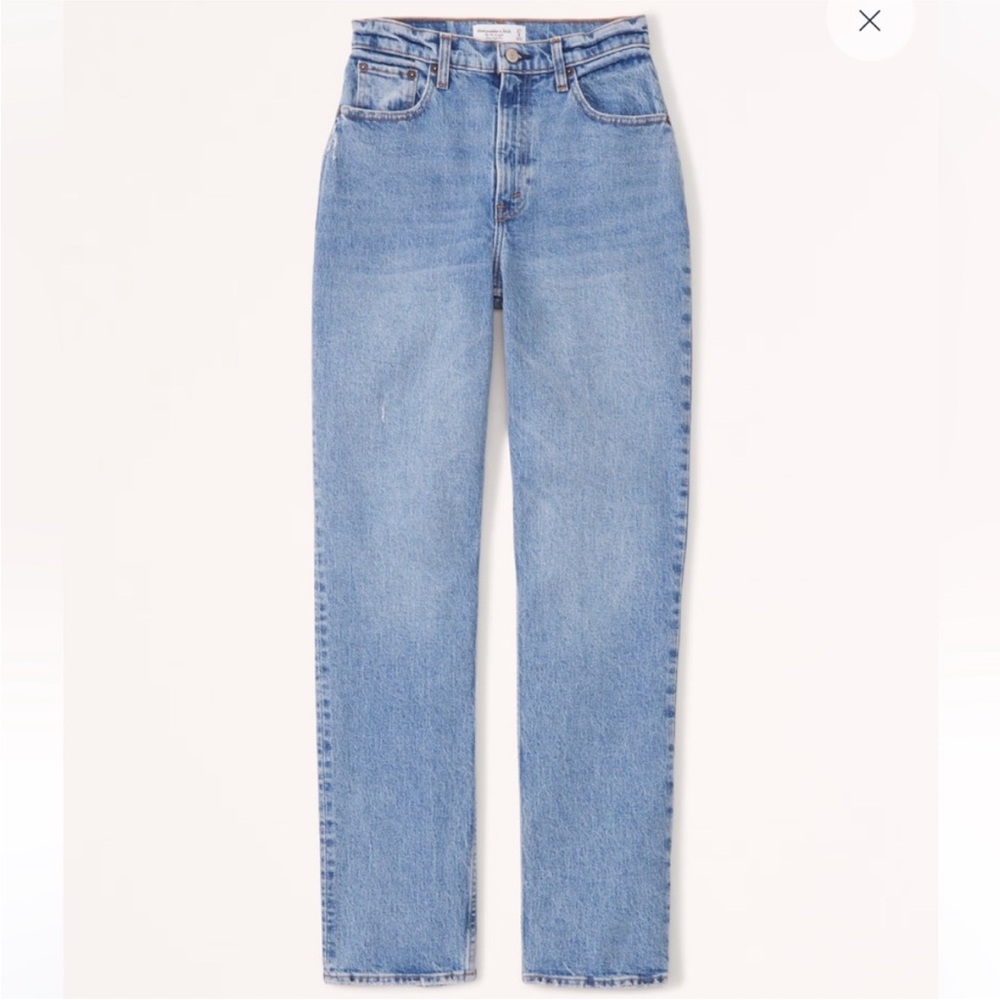 Abercrombie & Fitch 90’s straight high rise jeans